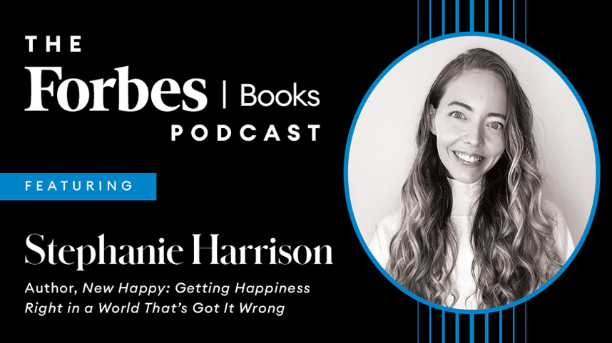 Podcast cover art with Stephanie Harrison