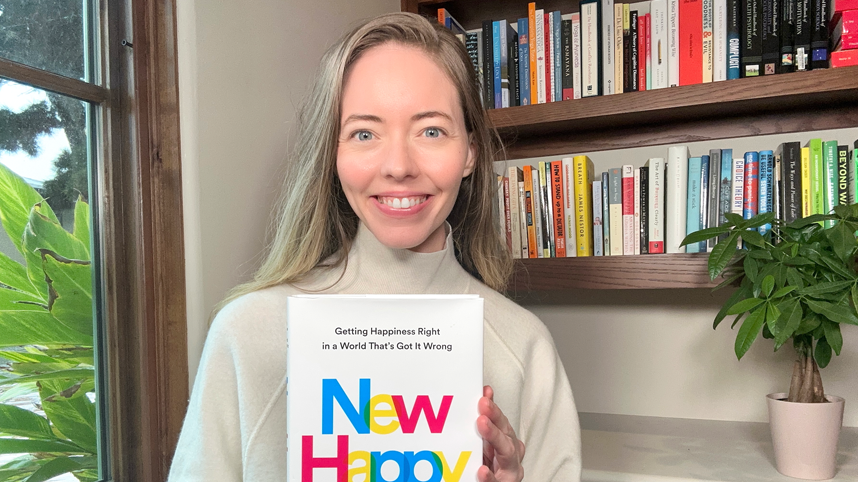 Stephanie Harrison with New Happy