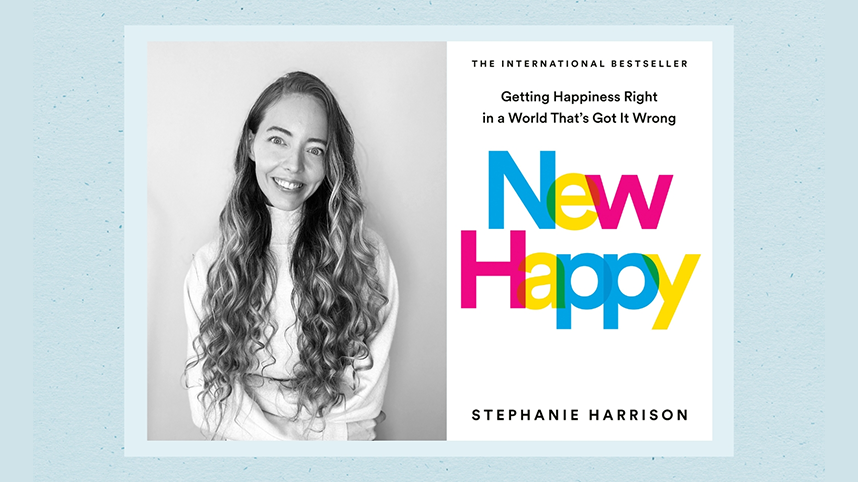 Stephanie Harrison with New Happy