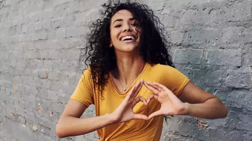 Smiling woman
